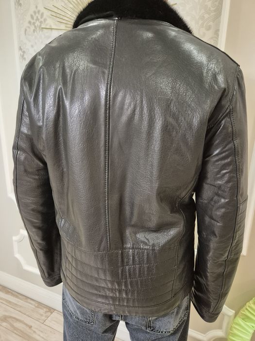 Дубленка (пилот) зимняя цигейка