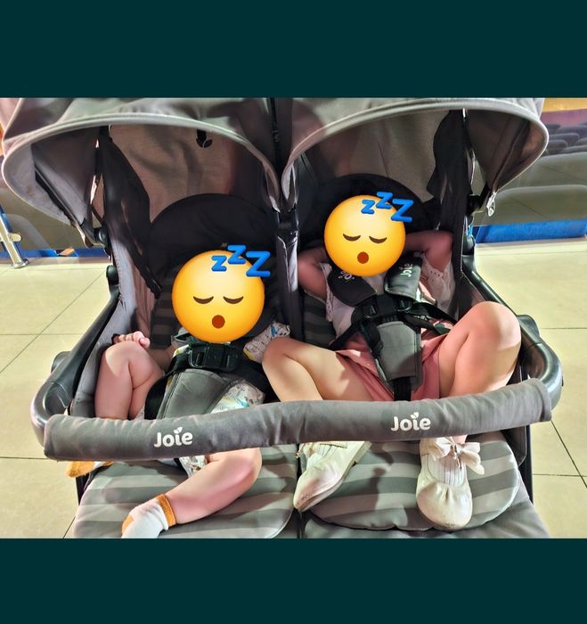 Коляска для двойняшки или погодок