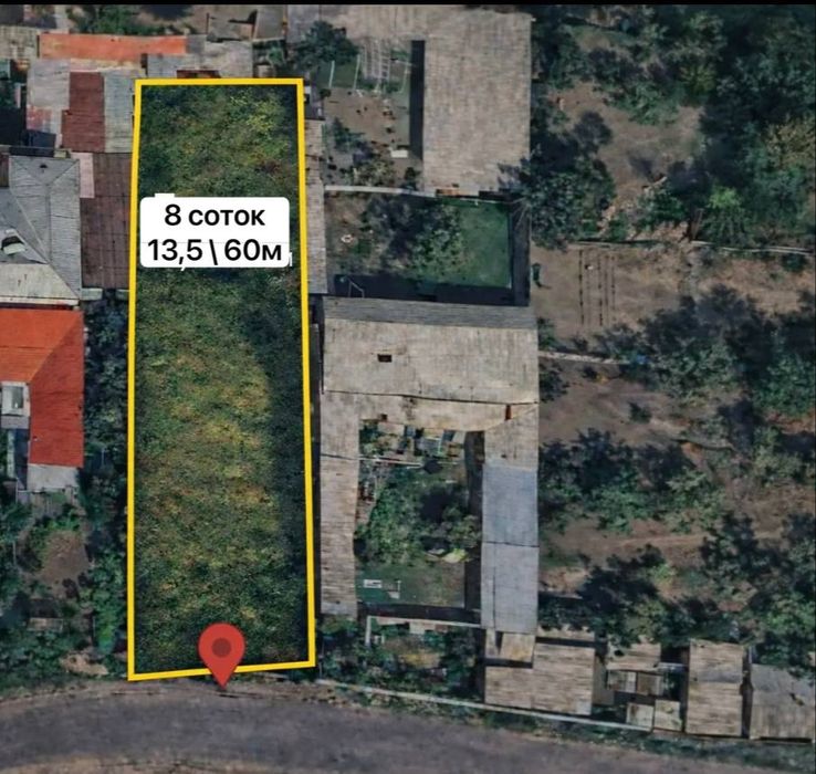 Сотилади ер 16900 олмазор тумани кора камиш 1/4