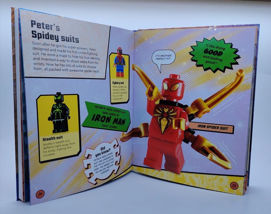 Lego spiderman book