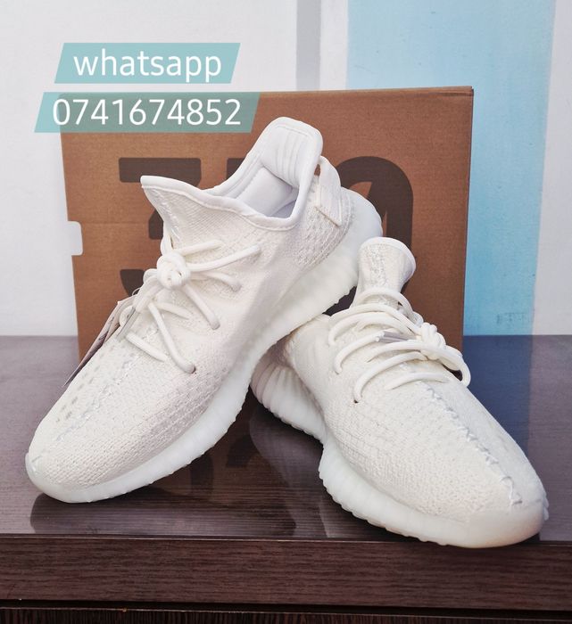 Yeezy V2 White Cream Adidas Nou + Cadou Surpriza