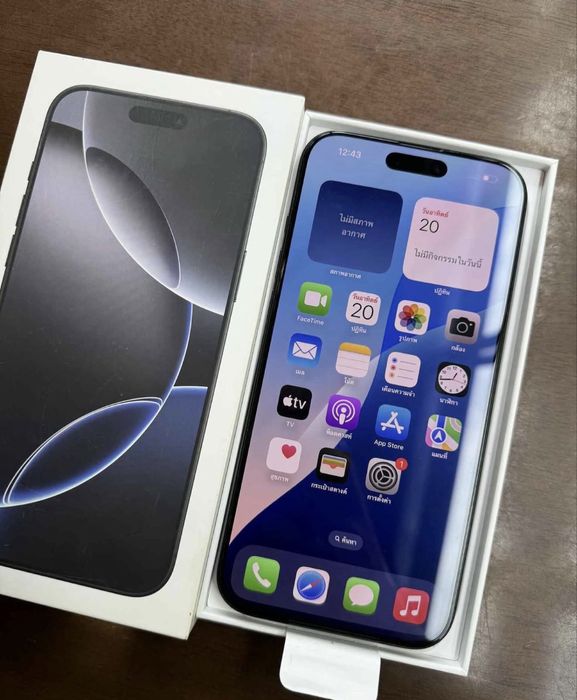 iPhone 16 ProMax 256Gb Black Titanium Akk: 100% Kelwamiz