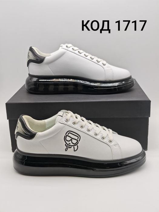 Karl Lagerfeld Kapri Kushion Оригинални мъжки Сникърси