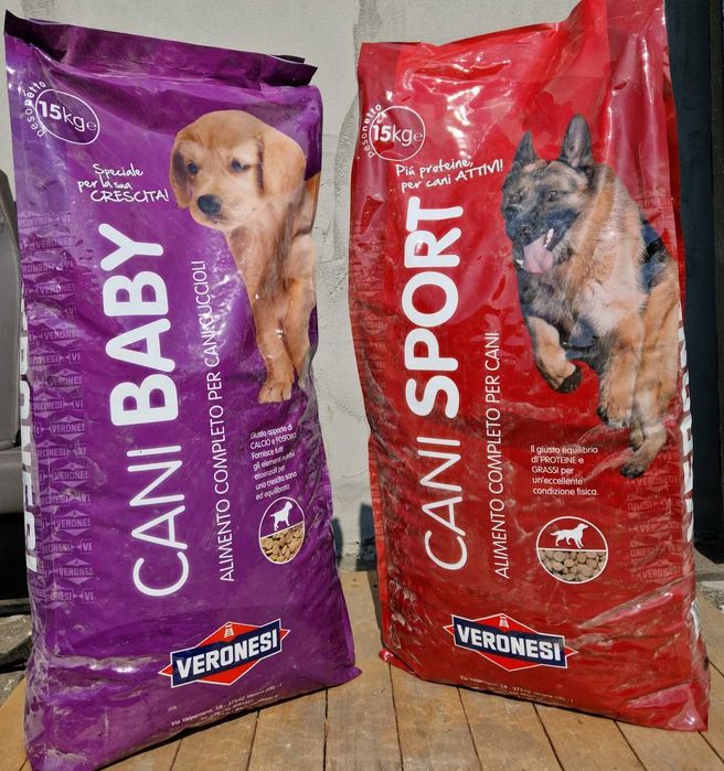 Mancare caini junior VERONESI proteina 30 % Grasime 10% PREMIUM