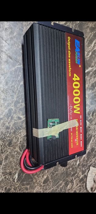 Easun 12 volt to 220 volti