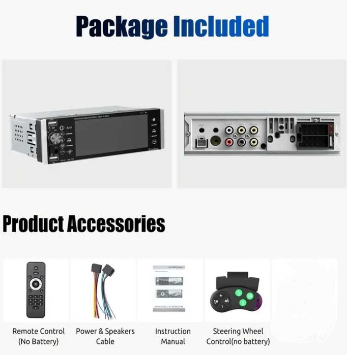 Универсална Мултимедия android auto DIN 1, 12,95см. Тъчскрин Carplayer