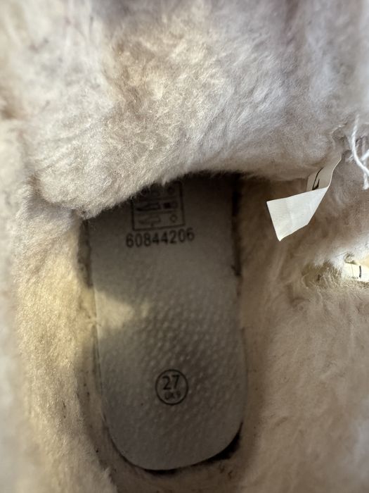 Ghete alb/gri/roz marimea 27