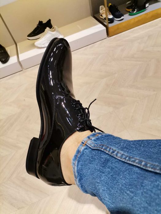 Pantofi de ceremonie marimea 42 + curea CADOU