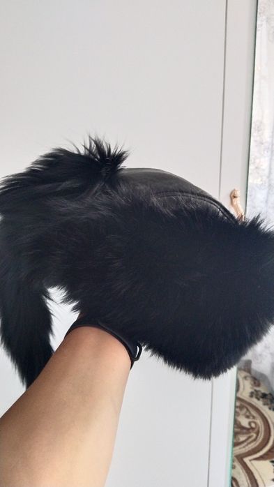 Норка шапка бир -еки рет киылген