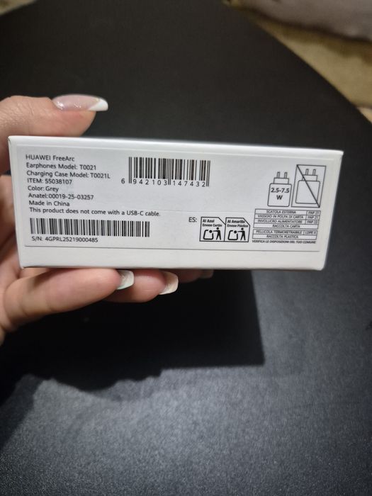 Căști Wireless Huawei FreeArc White