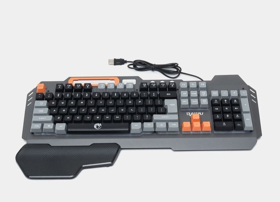 RAIKU K-16 RGB professional o‘yin klaviaturasi