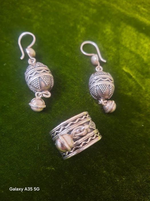 Серебрянные серёжки