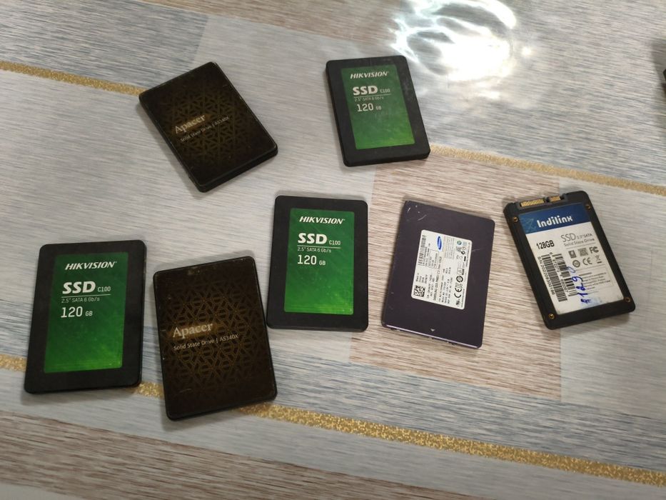 Продам SSD накопители (Apacer / Hikvision / Samsung / Indilinx)