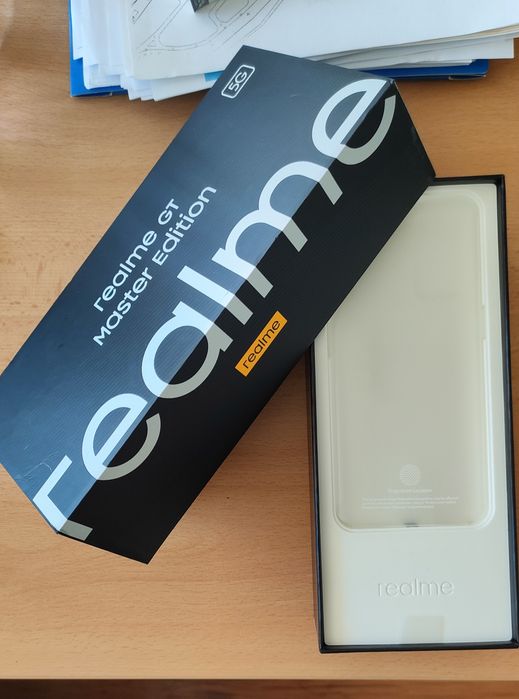 Геймърски Realme GT Master Edition, dark grey 16GB/256GB + подарък