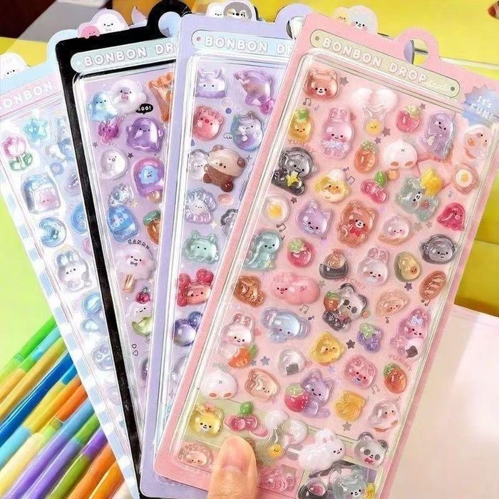 Наклейки хрустальные 3D