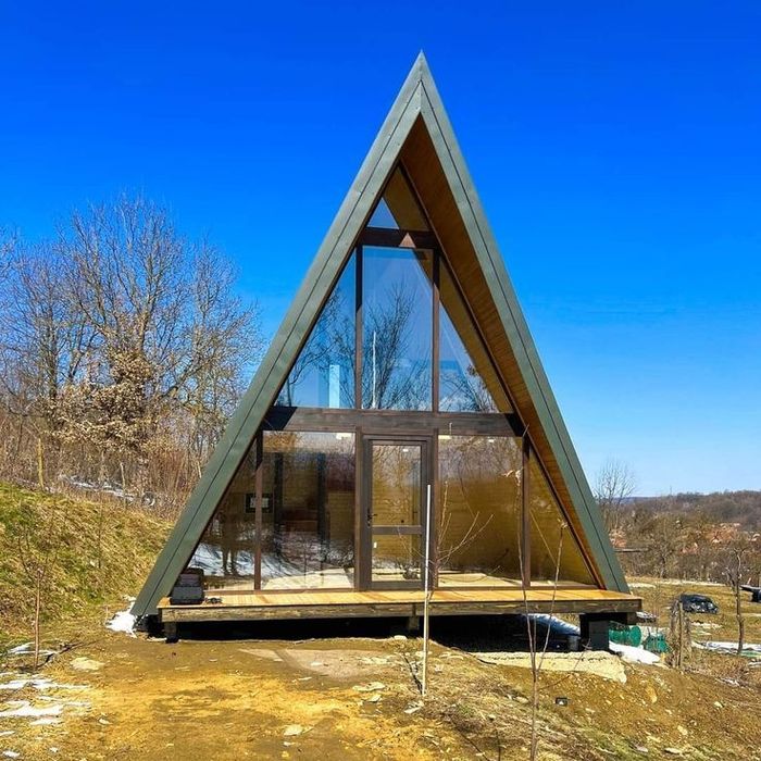 Vand casute tip A 6 x 6m din lemn