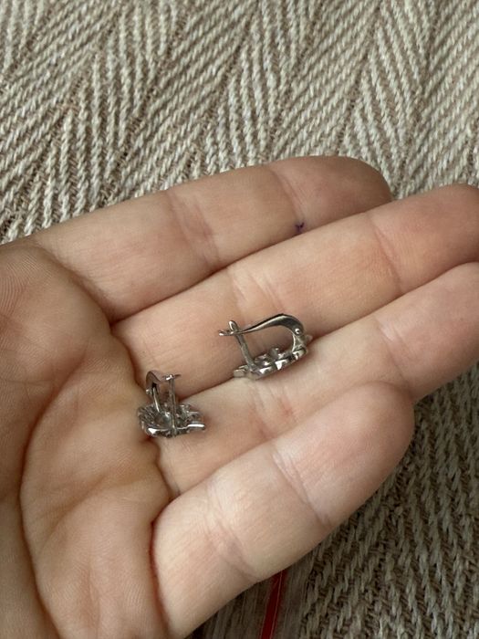 Серьги детские серебряные НОВЫЕ