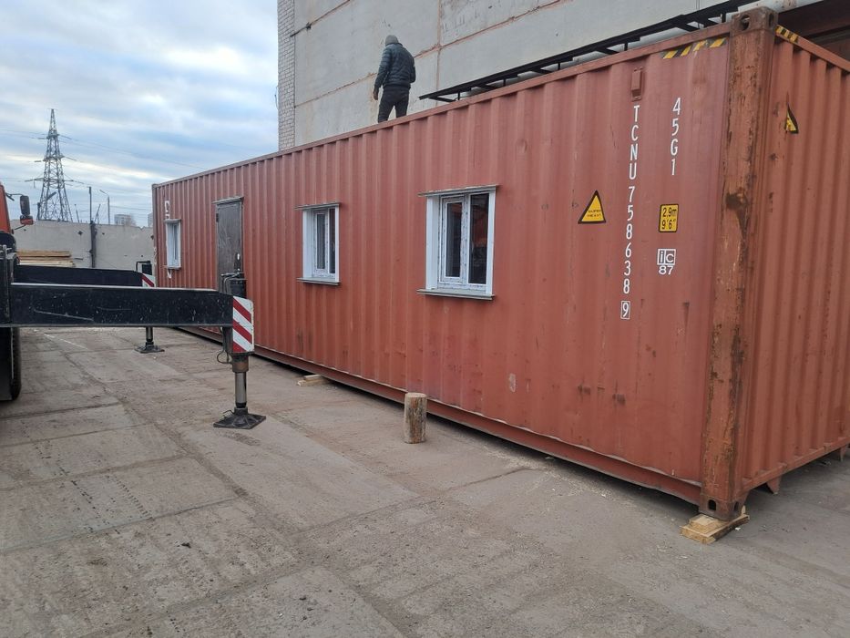 Контейнер утеплёный 40футов и 20футов