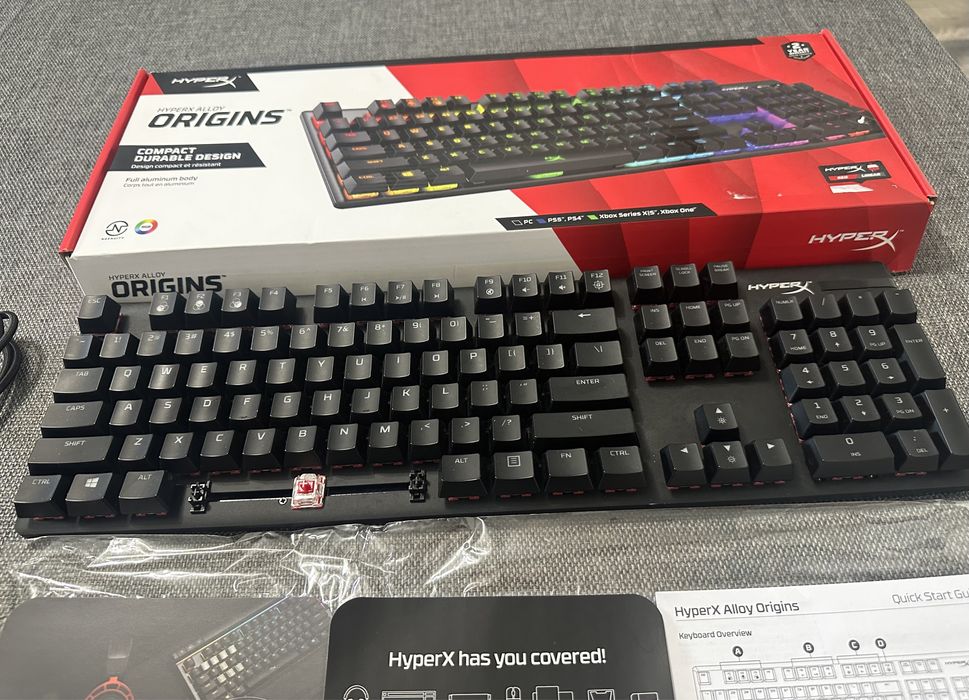 Tastatura Mecanică HyperX Alloy Origins