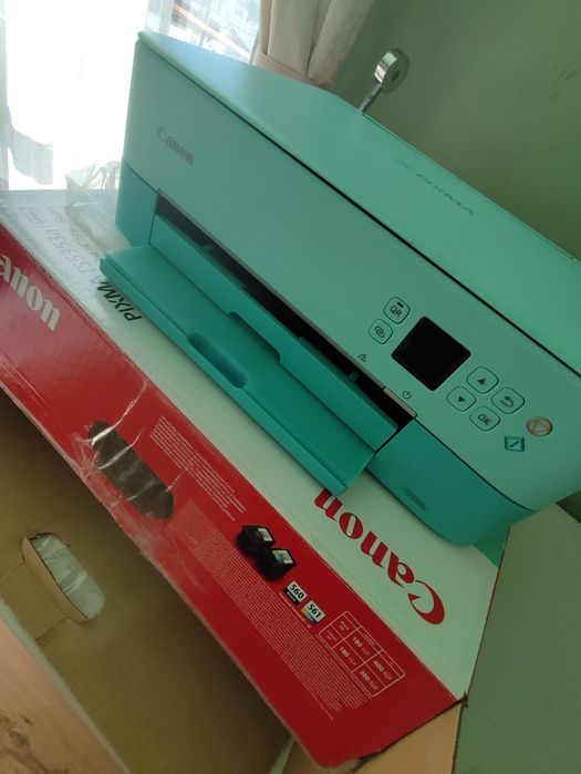 Принтер Canon Pixma ts5353a - зелен