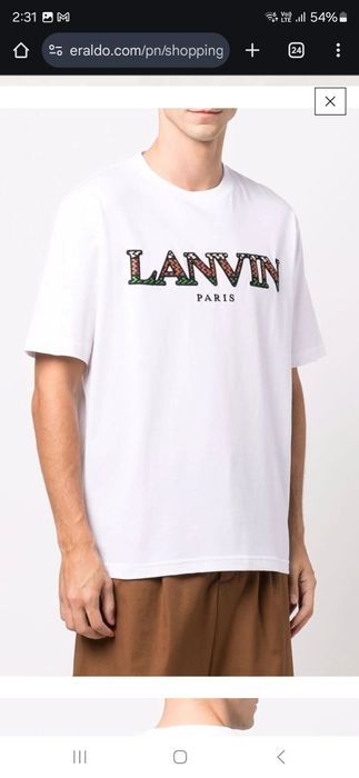 Тениска Lanvin XXL