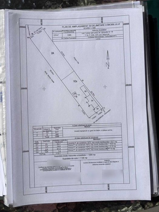 Casă cu teren 1.100 mp de vânzare – Lunca, Teleorman
