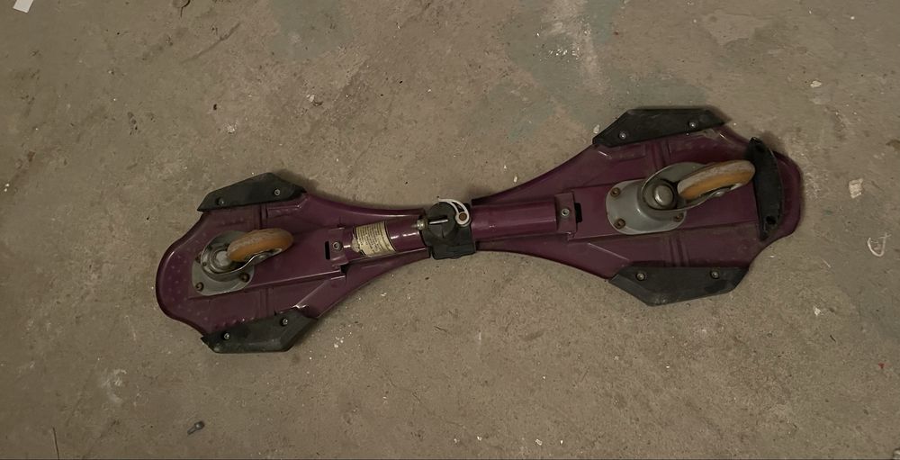Вейвборд Ripstick фиолетовый. Роллерсерф