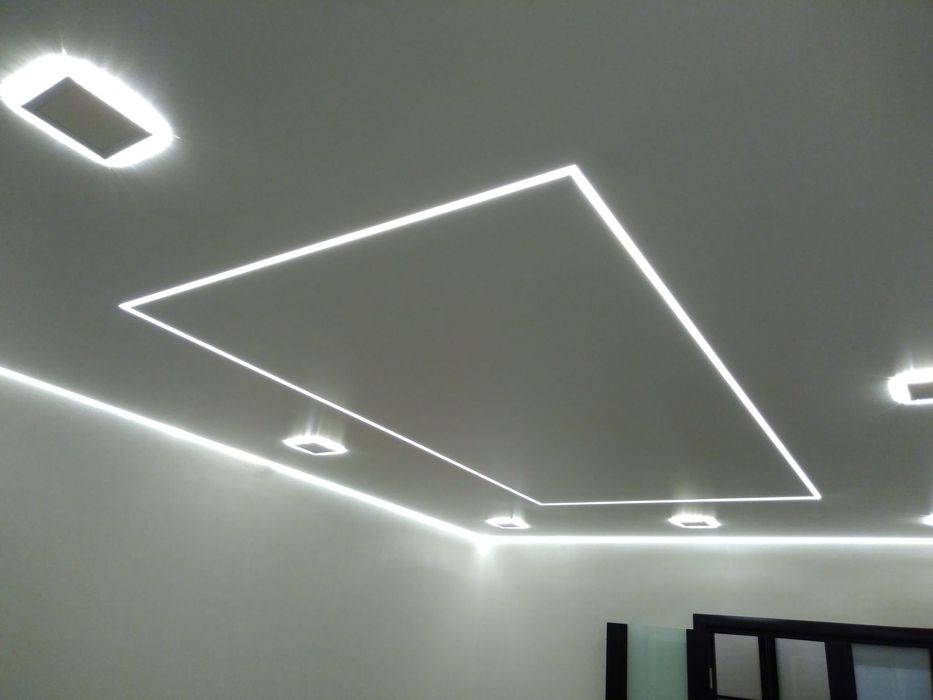 Натяжные потолки от 1000тнг