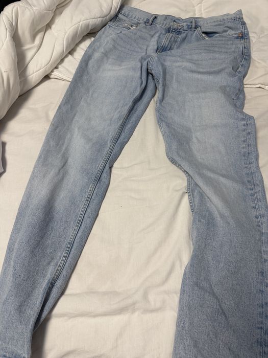 Сини дънки slim fit