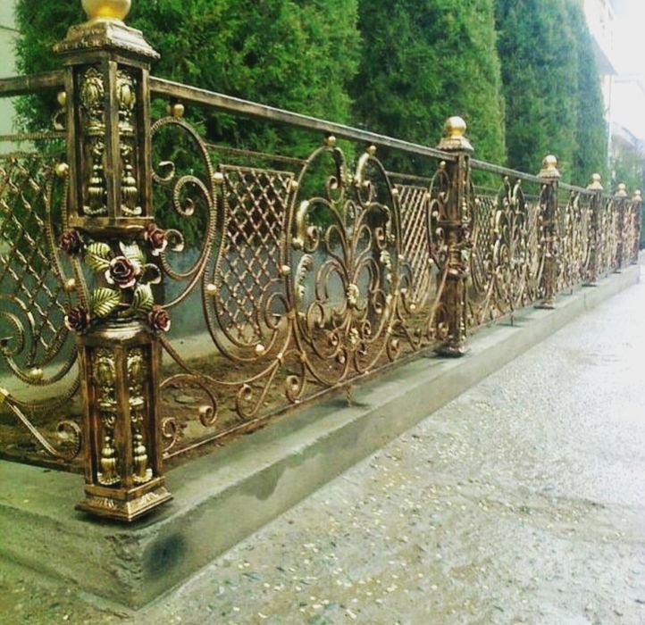 Дарвоза решётка Акфа краска киламиз.