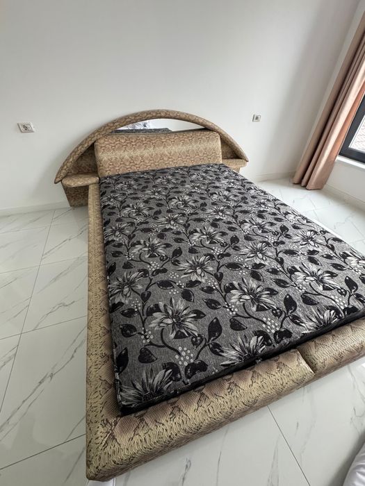 Pat 160x200 din piele - inalta calitate