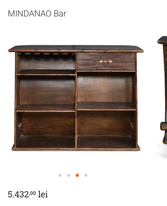 Bar bambus , scaune bar bambus