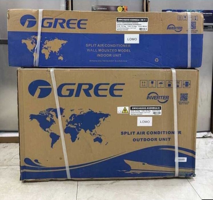 Скидка 40% Кондиционер Gree 12 invertor on-off доставка бесплатно
