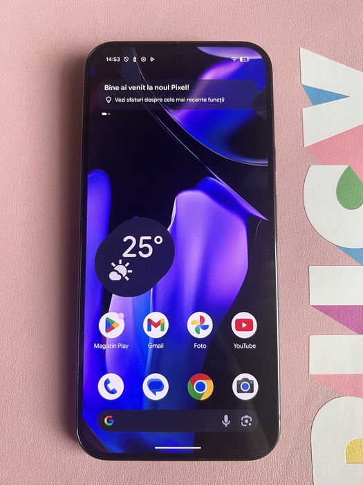 Google Pixel 9 Pro XL 256GB Obsidian - Ca Nou / Cutie originală completă. Preț ușor negociabil.