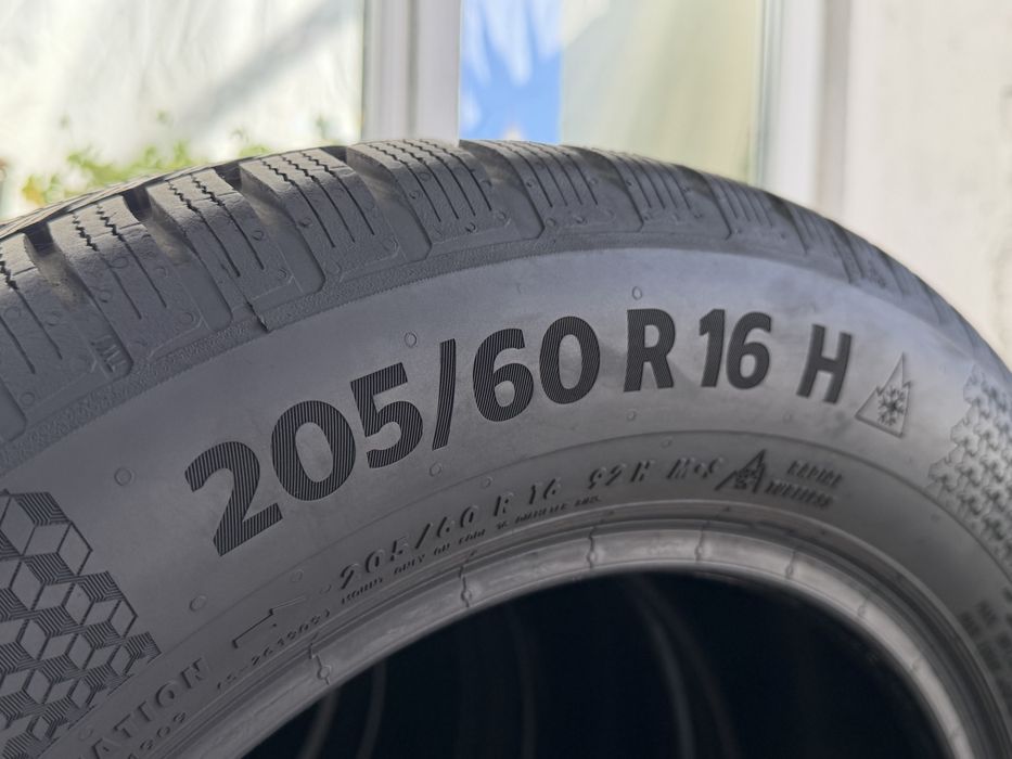 “Dot 23” 205/60/16 Continental 4Броя: 240€ 8мм