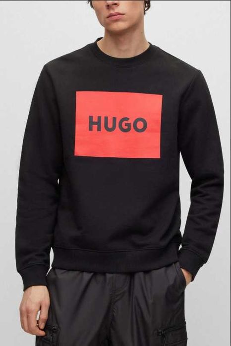 HUGO блуза Черно