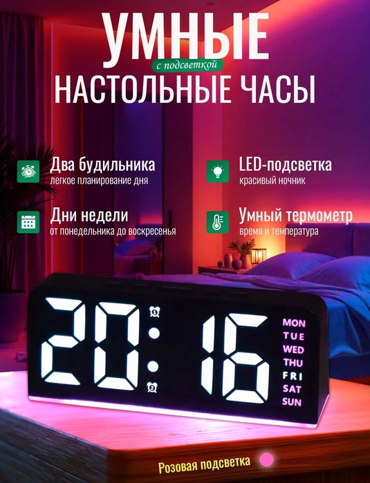 Настольные электроные часы