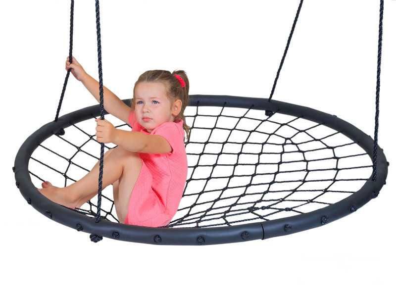 Седалка за люлка гнездо AC2008 Ф 100 см. с включени въжета 16 мм.