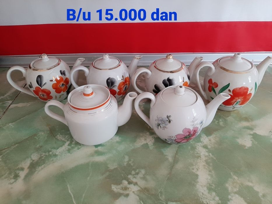 Yangi va b/u choynaklar har xil