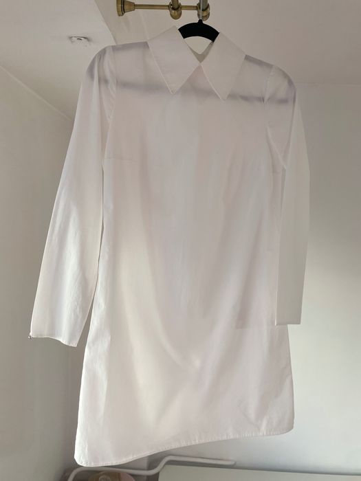 Rochie cămașă albă poema