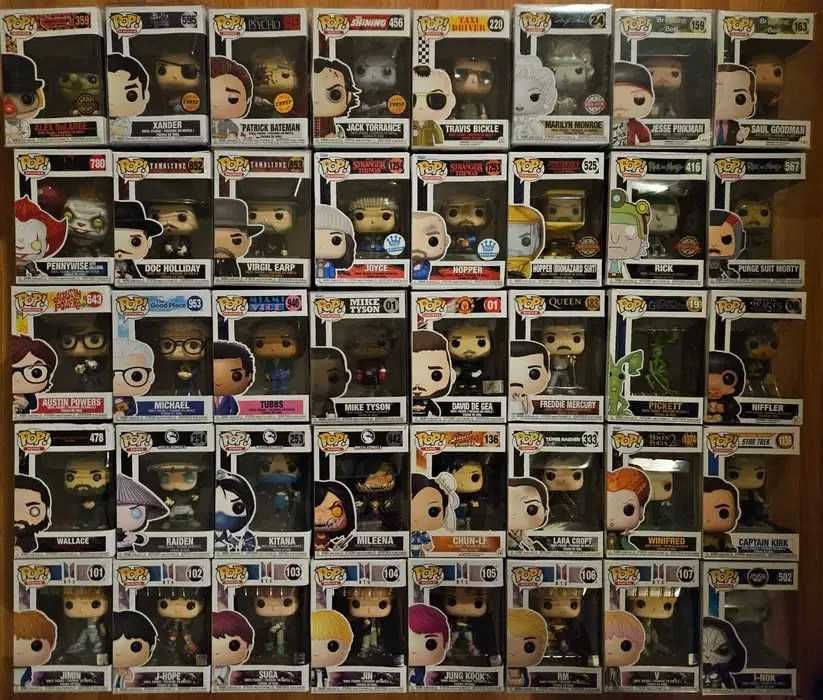 Редки Funko pop-Movies,TV,Walking dead,Horror,Games,Harry Potter