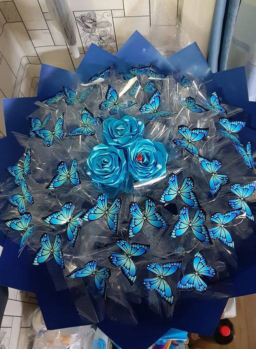 Букет из бабочек