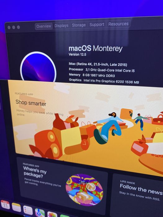 Apple iMac 21.5” 4K Retina