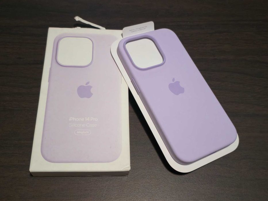 Husa silicon originala Apple Silicone Case Magsafe iPhone 14 Pro