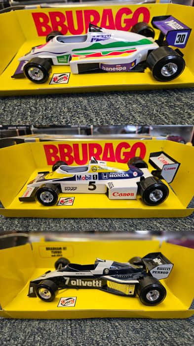 Machete Metal Bburago 1:24 Formula 1 F1 Made in Italy