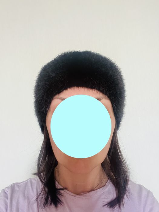 Стильная норковая шапка