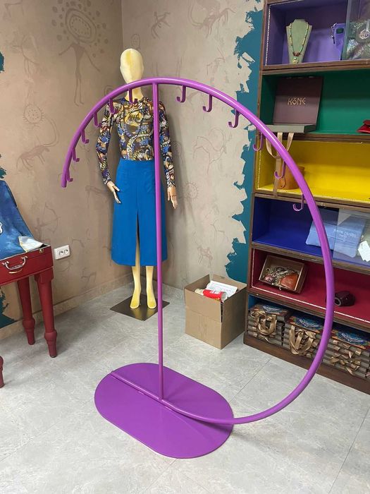 Торговое оборудование рейлы мебель на заказ вешалки ресепшн лофт полка