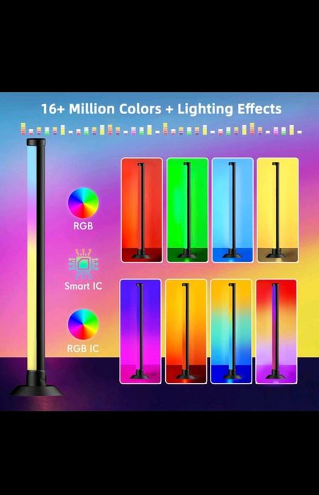 Doua bare luminoase RGBIC