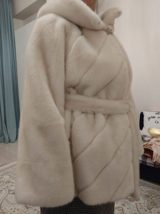 Новая шубка из экомеха