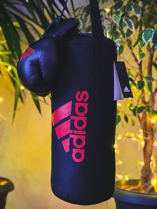 Adidas детски боксов чувал+ръкавиции